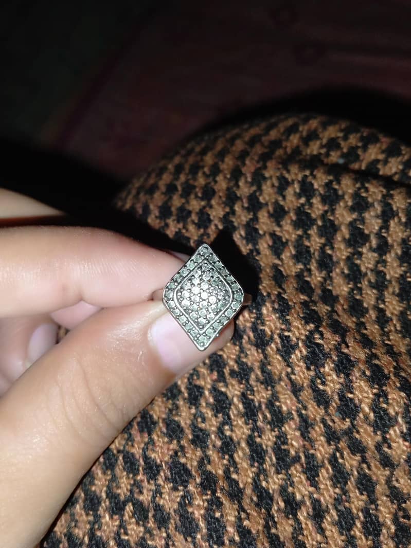 ladies silver ring 3