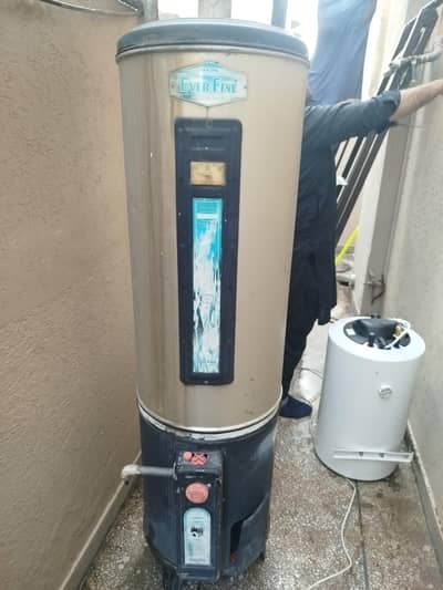 used 35 gallon ready to use gas geyser