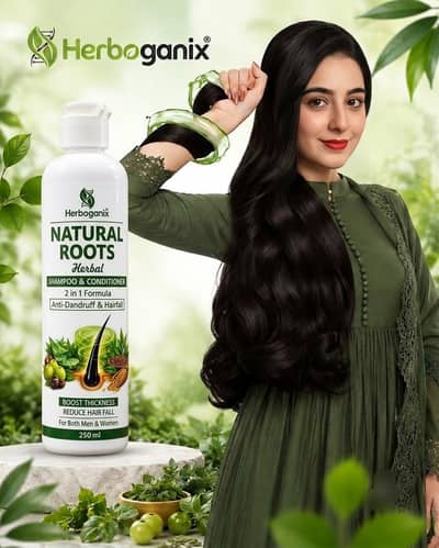 Natural Roots Shampoo & conditioner by Herbiganix