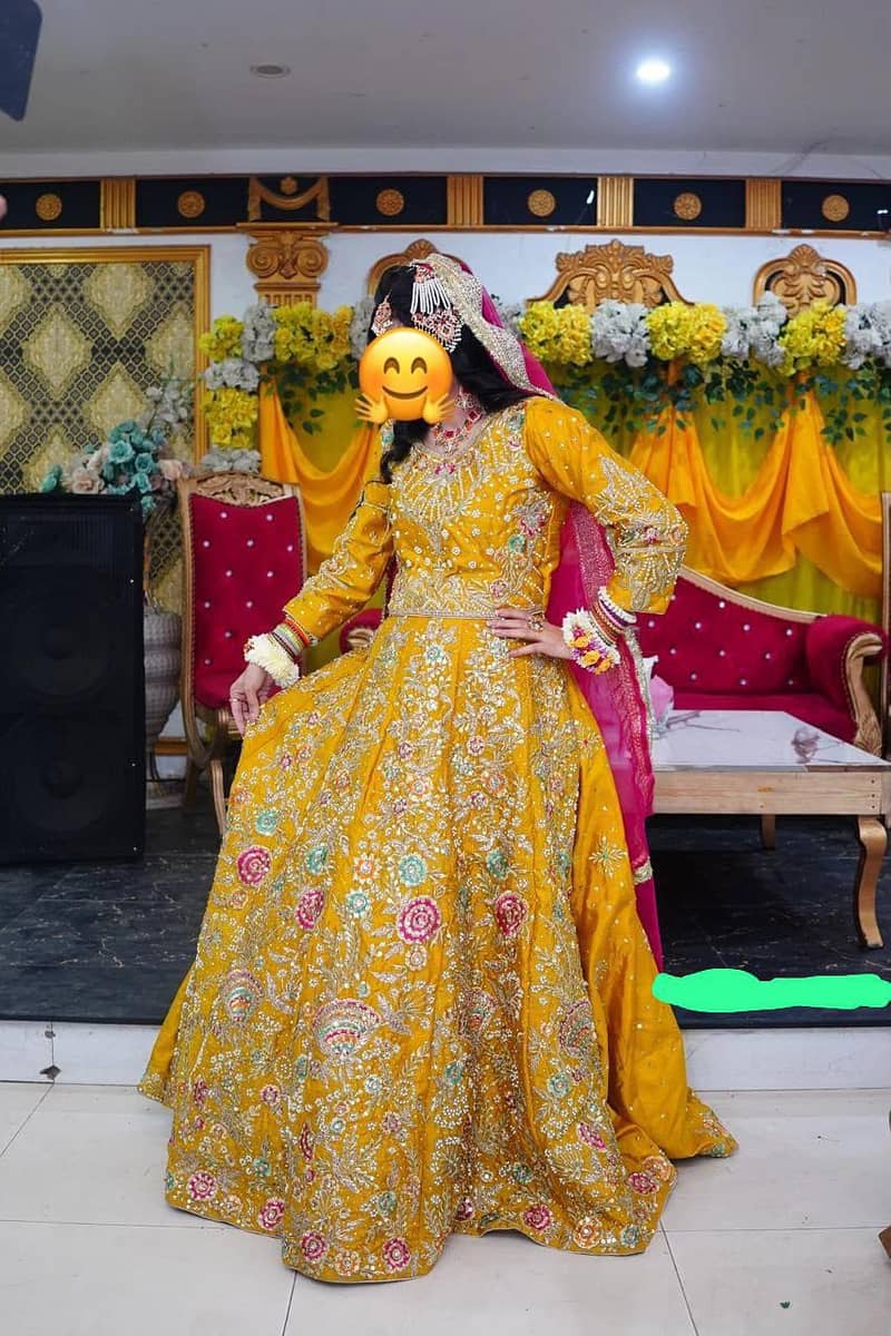 Mehandi dresses 1