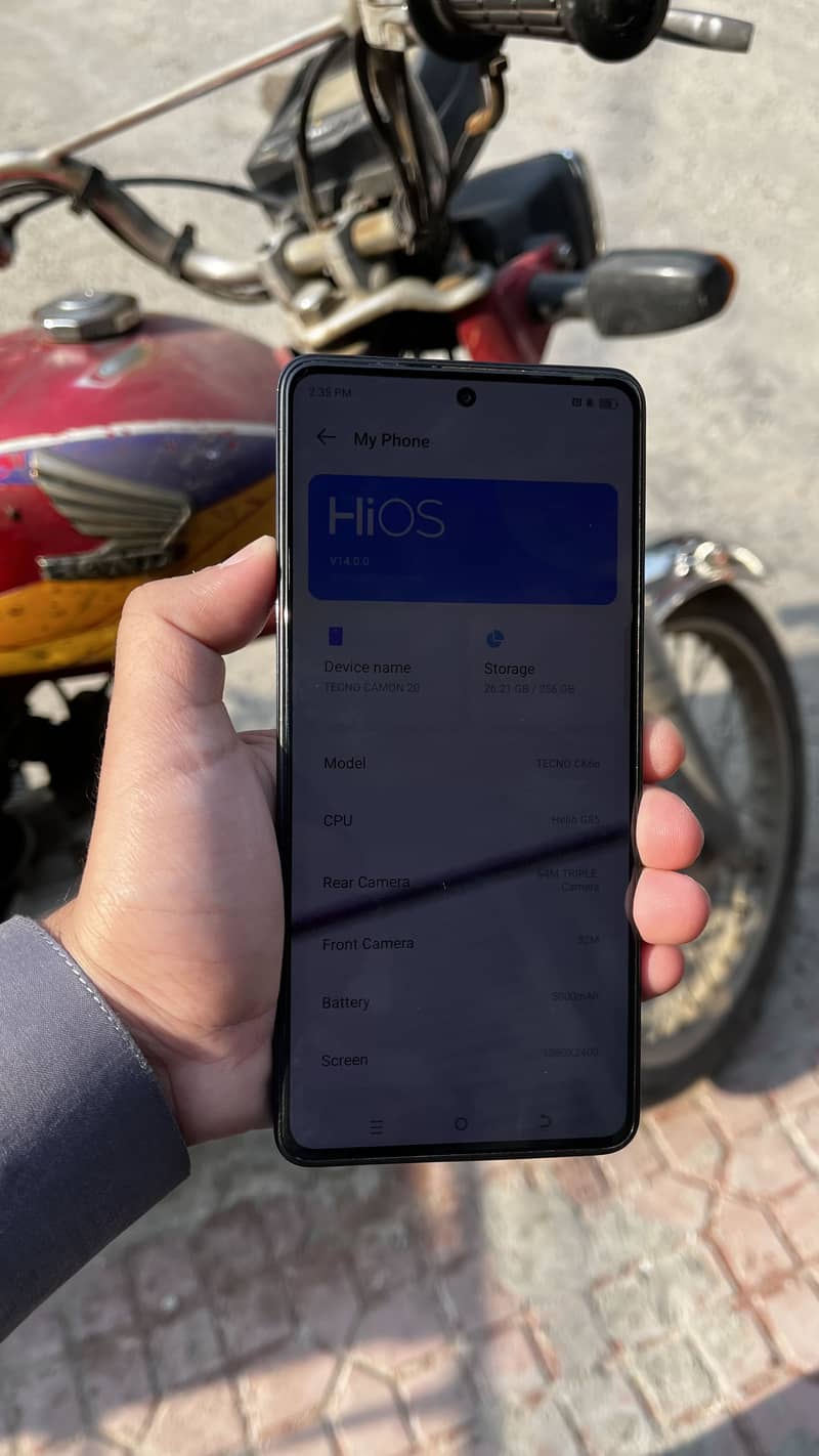 Tecno CAMON 20 1
