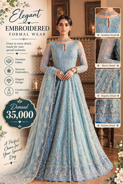 Brand New Formal Maxi | formal maxi | Barat Dress | for sale