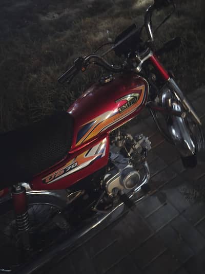 Home used 1st hand United Motorcycle.