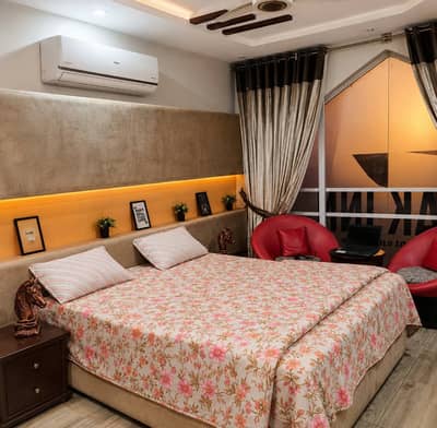 Daily Basis Apartment & Rooms Per day Perweek Short stay Available in E-11 Islamabad