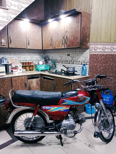 Honda cd 70 total original bike