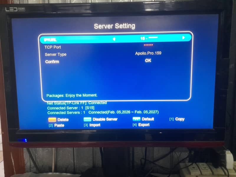 Fiber Dish with complete set 5