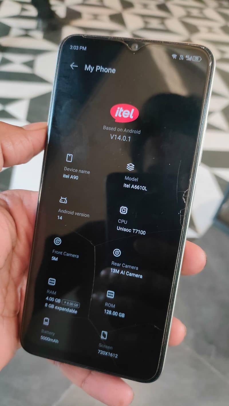 Itel A90 4+8/128 2