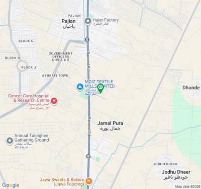 3 Marla Plot for Sale Jumeirah Block