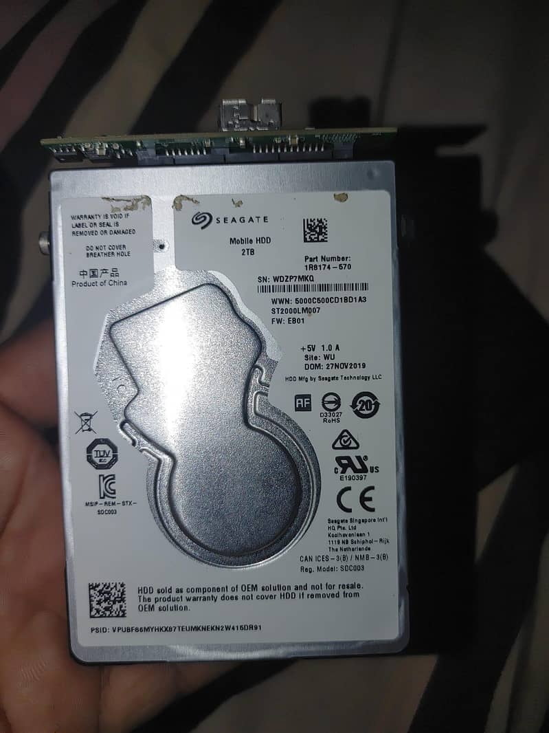 laptop 2tb hard 2
