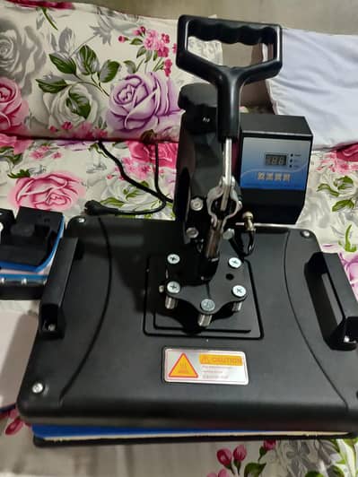 Heat Press Machine for T-Shirt Printing – Digital Temperature Control