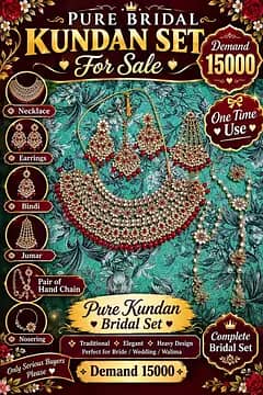 kundan bridal set