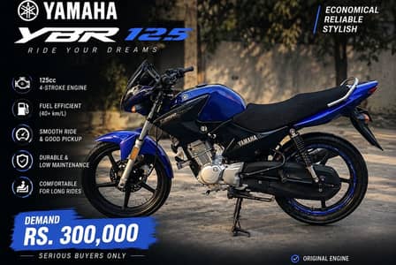 Yamaha ybr 2019 For Sale Only 38000 km driven fresh bike