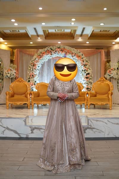 Bridal Dress/ Wedding Dress/ Reception Dress/ Walima Dress/ Maxi