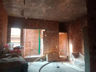 Prime location upper portion grey structure available for rent.