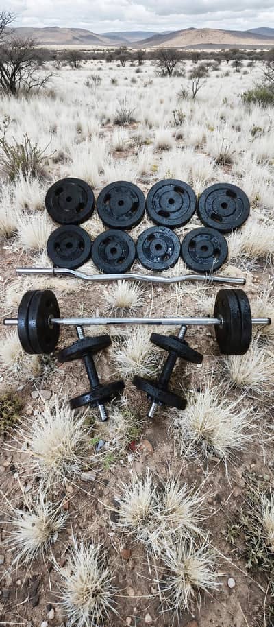 dumbbells weight plates rubber coated  read post