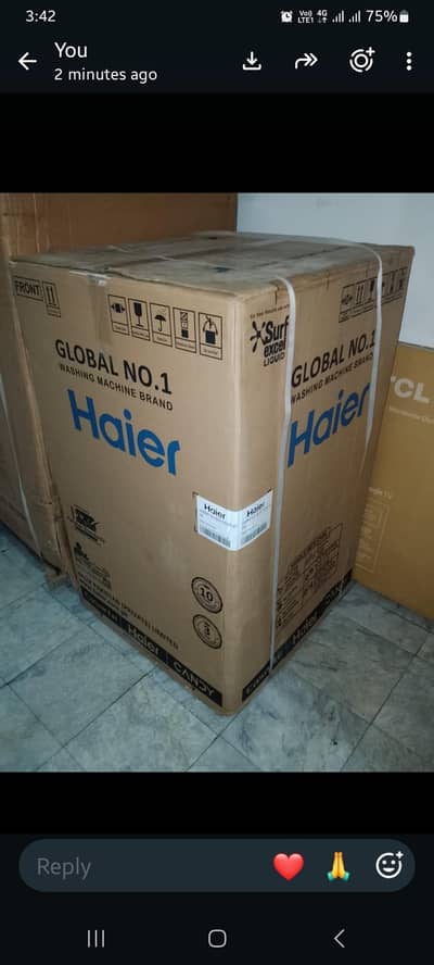 haire washing machine