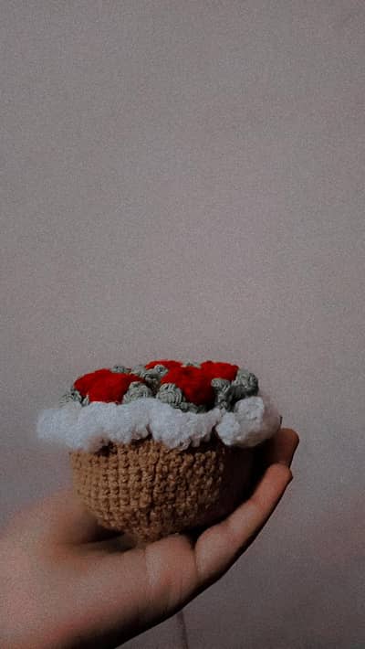 beautiful crochet bouquet