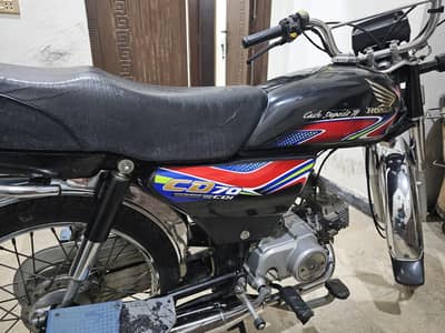 Honda cd 70 2018/ total genuine