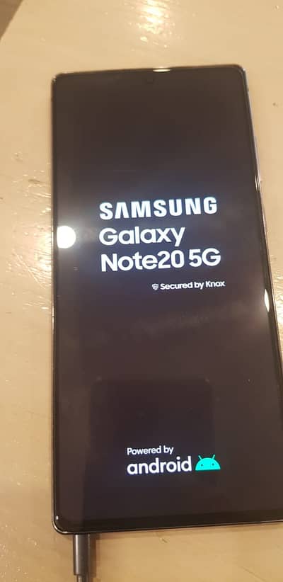 Samsung Mobile Note 20 5G 8/256 Neat Scratchless Condition