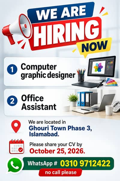 COMPUTER GRAPHIC DESIGNER / OFFICE ASSISTANT