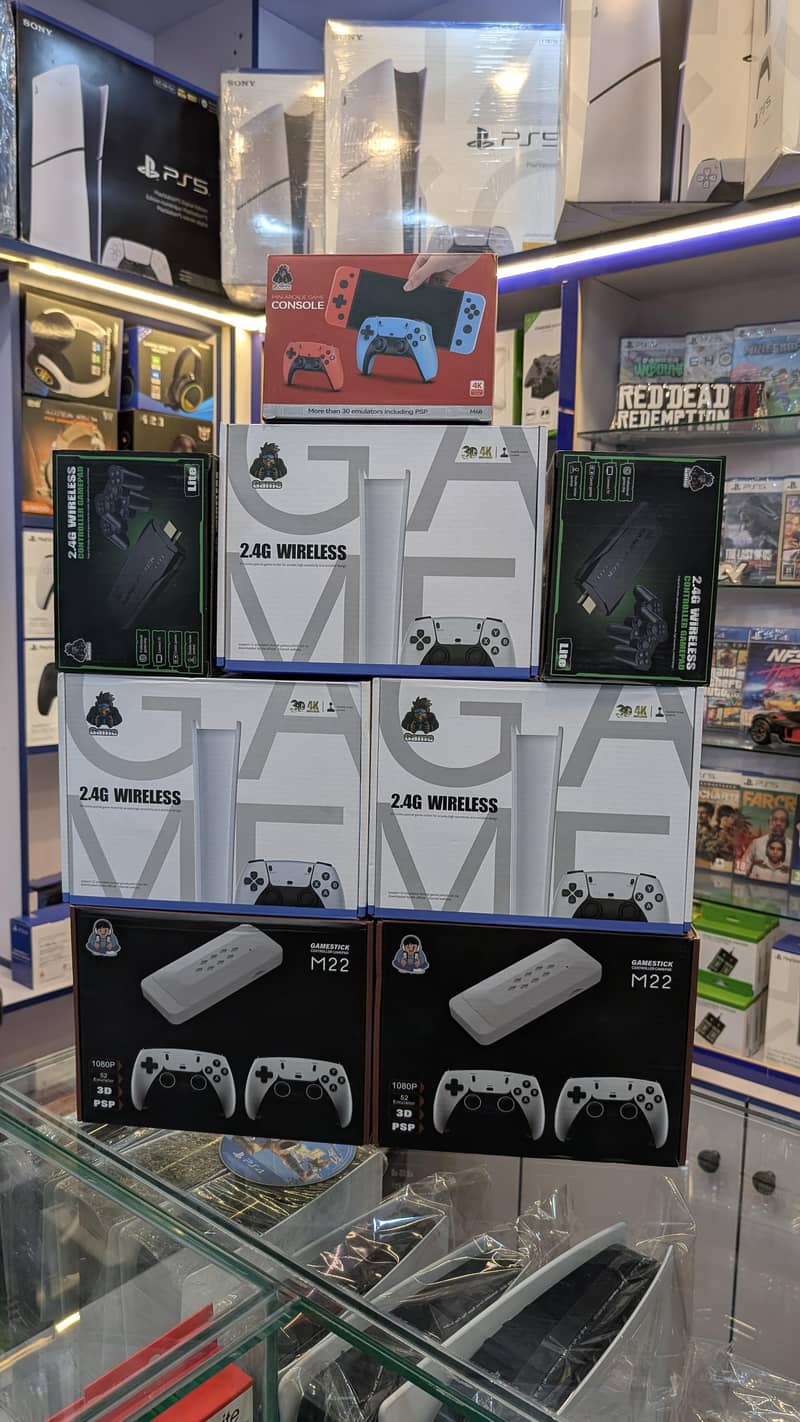 Gamesticks available 0