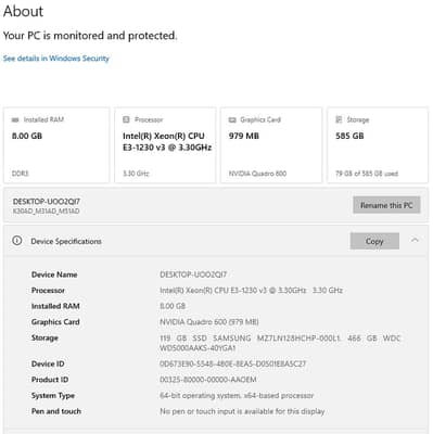 PC for sale