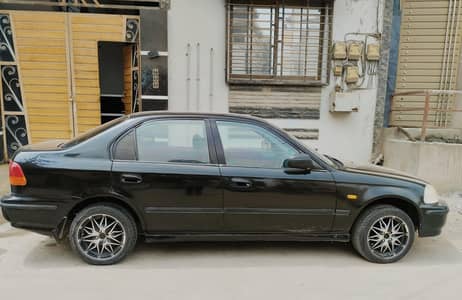 Honda Civic 1996 Black Colour, lpg, petrol, Engine change