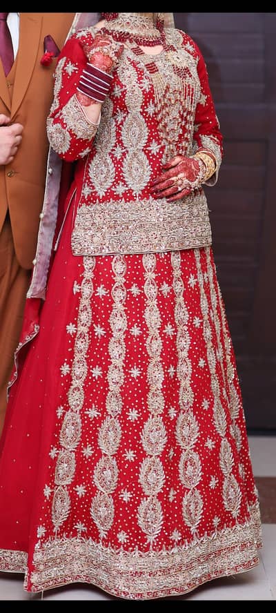 Original Kashee’s Heavy Bridal Lehnga – Worn Once