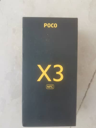 Poco X3  box
