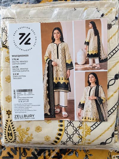 Zellbury unstitched 3 piece suit