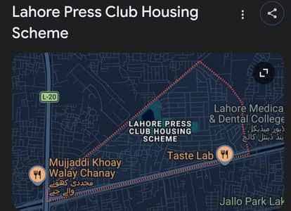 7, 5,10  marla low price Sahafi Colony F block Harbanspura for sale