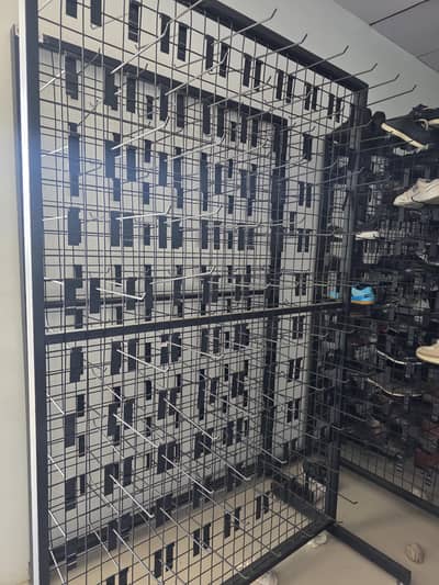 heavy duty shoe display racks