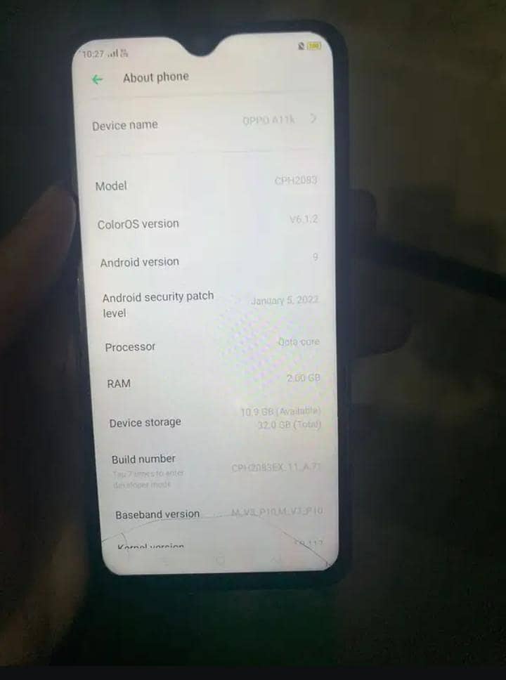 OPPO A11k 1