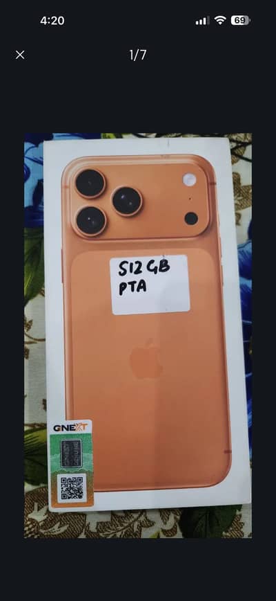 Apple iPhone 17 Pro Max 512 GB - Cosmic Orange