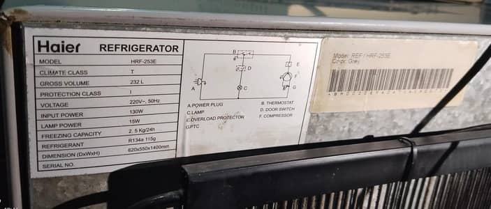 Haier fridge for sale