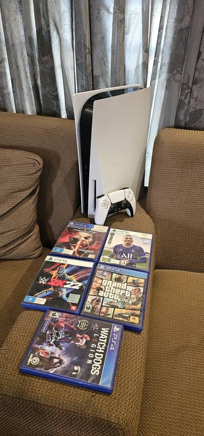 Ps5 with games