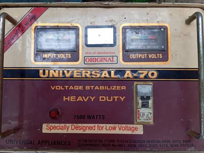 Universal A-70 7500 Watts Heavy Duty Stablizer