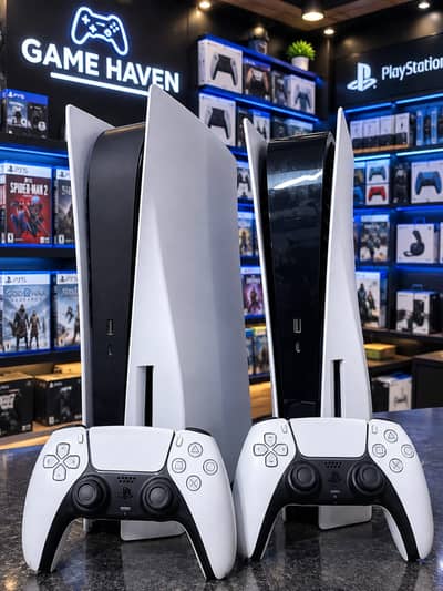 Playstation 5 PS5 Fat Disc Edition With Box &  Without Box
