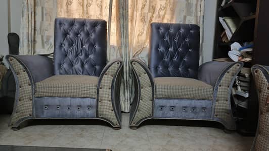 7 Seater sofa set slightly used. (price is negotiable)