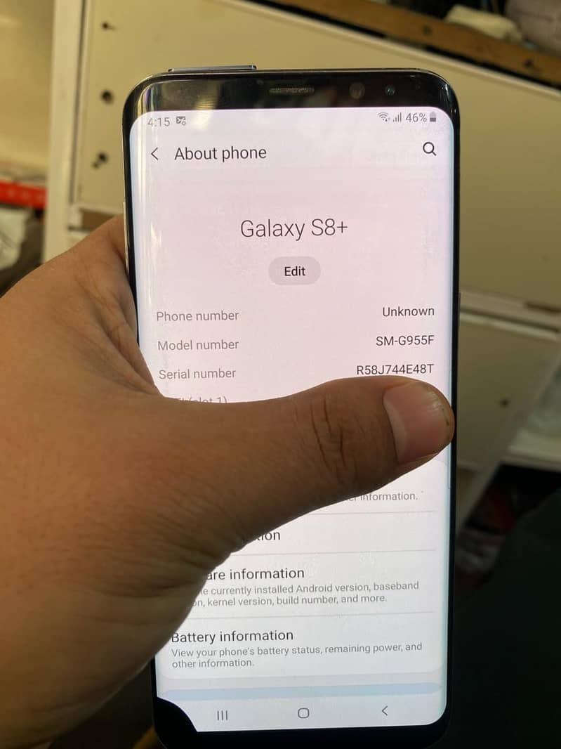 Samsung Mobile S8 Plus 1
