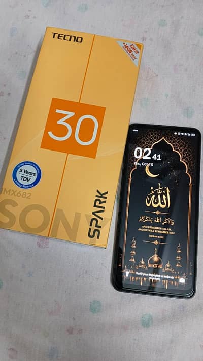 Tecno Spark 30 10 months warranty with bix accessories