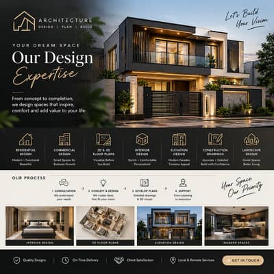 Professional Architecture Services | 2D & 3D House Plans