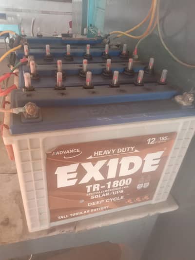 Exide and phoenix 4 battery 1800