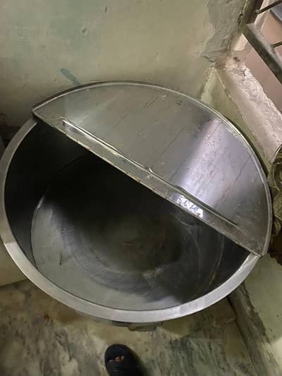 Big size stainless steel patela