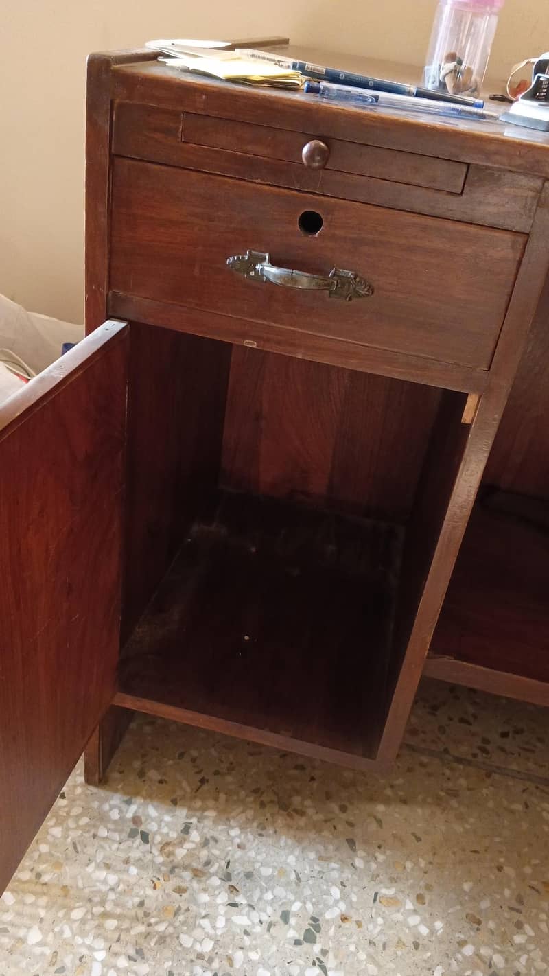 Solid Wood Office Table 4