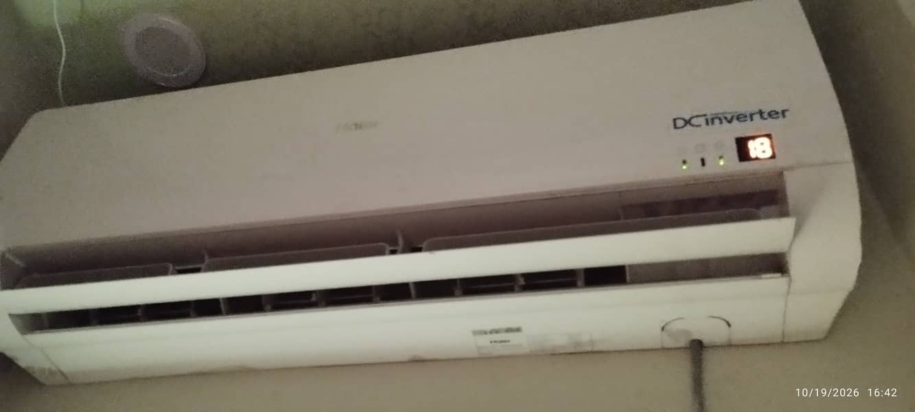 Haier 1 Ton DC Inverter AC /Slightly Used /Excellent Condition- Brand: 1