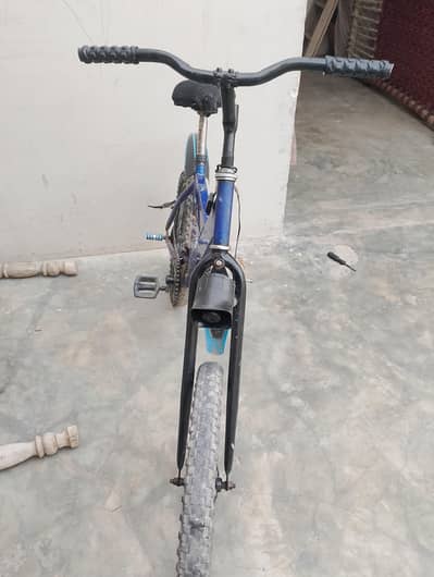 onewheeling bicycle