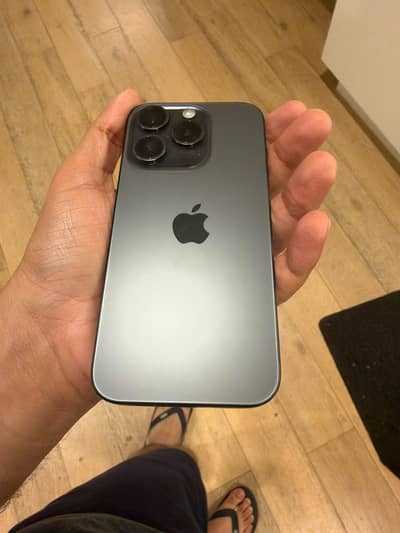 iPhone 15 Pro 128GB Black Titanium Color