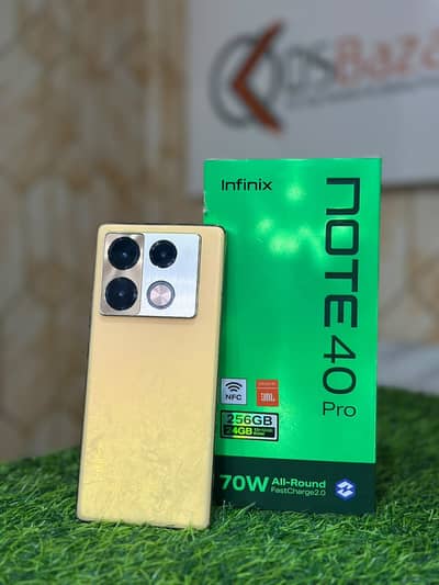 Infinix Note 40 Pro 12GB RAM 256GB Storage With Box & Complete Accesso