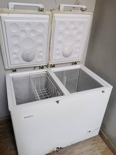 Haier Deep Freezer with Fridge